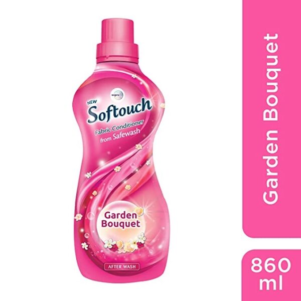 Wipro Softouch Fabric Conditioner Garden Bouquet : 860 ml