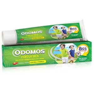 Odomos Naturals Non-Sticky Mosquito Repellent Cream : 100GMS