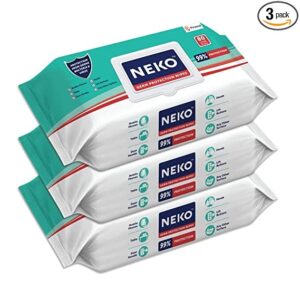 Neko Germ Protection Large Wipe : 80 Wipes