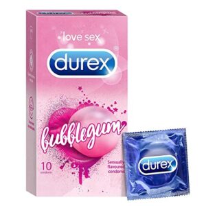 Durex Condoms - Bubblegum Flavour : 10 U