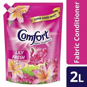 Comfort After Wash Fabric Conditioner - Lily Fresh Pouch : 2 litres