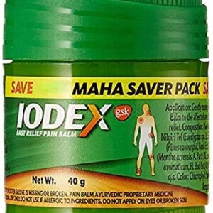 Iodex Multi-Purpose Pain Relief Balm : 40 gms