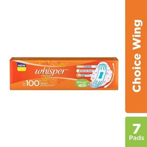 Whisper Choice Regular Pads : 7 Units