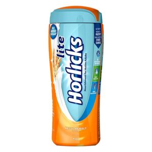 Horlicks Lite Health & Nutrition Drink - Regular Malt Flavour, 450 g Jar