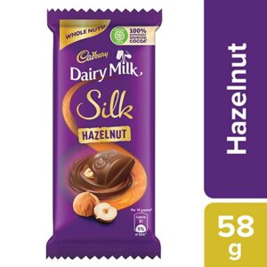 Cadbury Dairy Milk Silk Hazelnut Chocolate : 58 gms