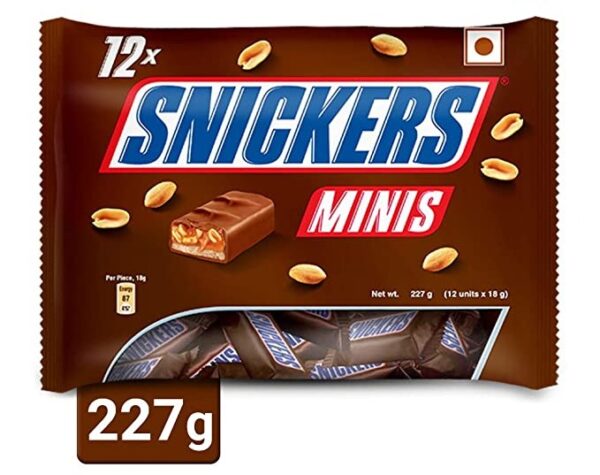 Snickers Minis Chocolate : 227 gms