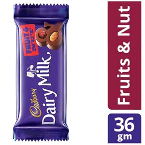 Cadbury Dairy Milk Fruit & Nut Chocolate : 36 gms