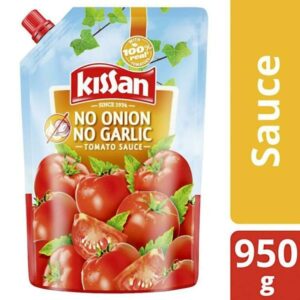 Kissan No Onion No Garlic Tomato Sauce : 950 gms