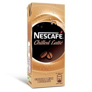 Nescafe Chilled Latte Coffee & Milk Beverage : 180 ml