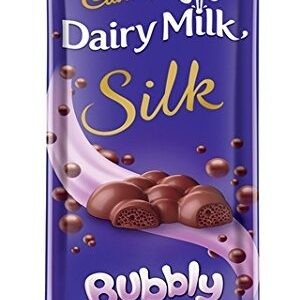 Cadbury Dairy Milk Silk Bubbly Chocolate : 50 gms