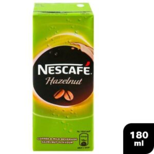 Nescafe Hazelnut Flavour Coffee & Milk Beverage : 180 ml