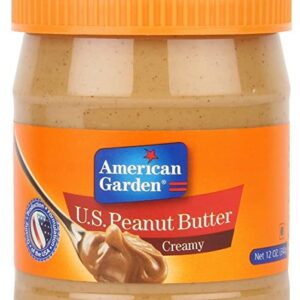 American Garden Peanut Butter - Creamy : 340 gms