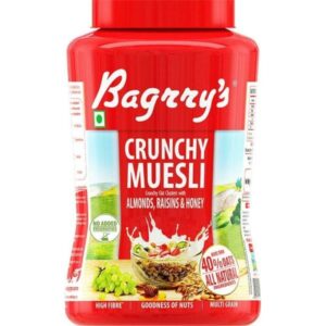 Bagrry's Crunchy Muesli with Almonds-Raisins-Honey : 1 kg