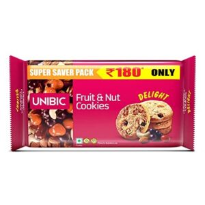 Unibic Fruit & Nut Cookies : 500 gms