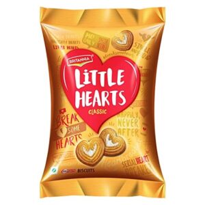 Britannia Little Hearts Classic Biscuits : 32 gms