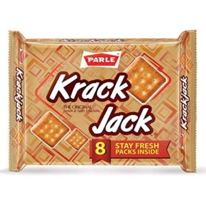 Parle Krack Jack Biscuits : 400 gms