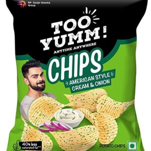 Too Yumm Style Cream & Onion Potato Chips : 105 gms