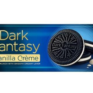 Sunfeast Dark Fantasy Vanilla Creme Biscuits : 100 gms