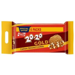 Parle 20-20 Gold Cashew Almond Cookies : 600 gms