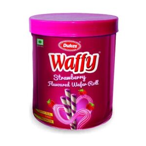 Dukes Waffy Strawberry Roll : 250 gms