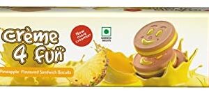Dukes 4 Fun Pineapple Cream Biscuits : 150 gms
