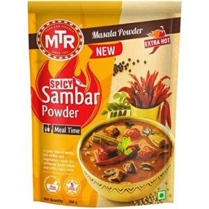 MTR Spicy Sambar Masala Powder : 200 gms