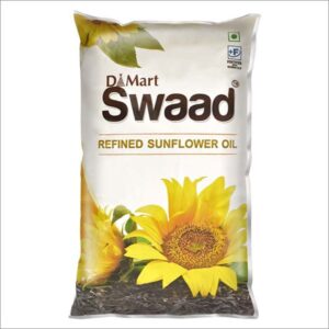 Swaad Refined Sunflower Oil: 1 Litre