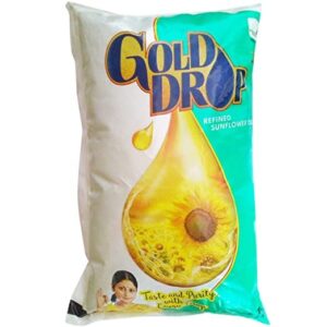 Gold Drop Sunflower Oil : 1 Litre