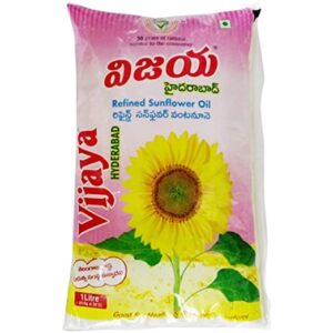 Vijaya Sunflower Oil : 1 Litre