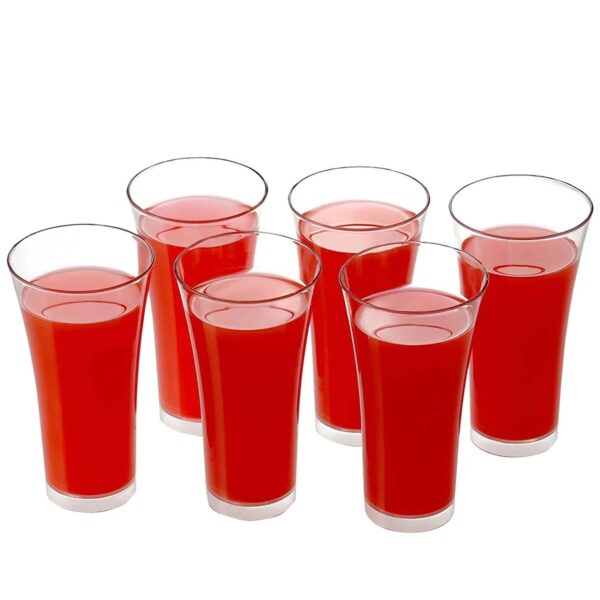 STYLISH JUICE GLASSES SET 300ML (6PCS)