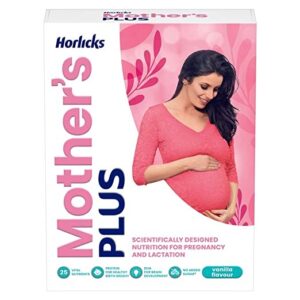Mother's Horlicks - Health & Nutrition drink, No Added Sugar, Vanilla flavor, 500gm