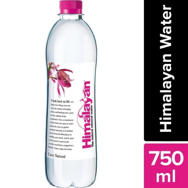 Himalayan Natural Mineral Water, 750 ml