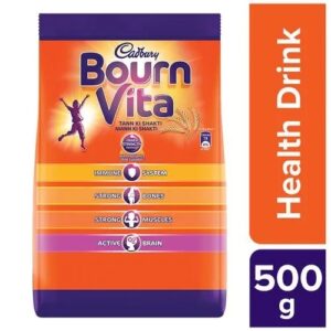Bournvita Chocolate  Refill Pack, 500 g Pouch