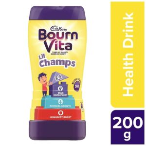 Bournvita Bourn Vita Lil Champs For 2-5 Years, 200 g Jar