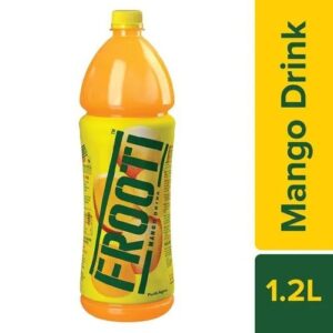 Frooti Drink - Fresh 'N' Juicy Mango, 1.2 L Bottle
