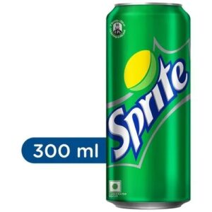 Sprite Soft Drink - Refreshing, 300 ml Can