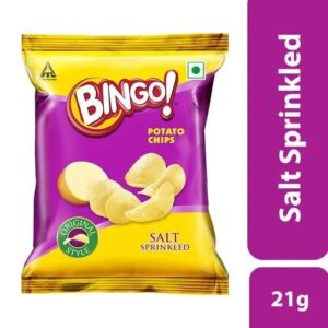 Bingo Original Style Salted Potato Chips  21 gms