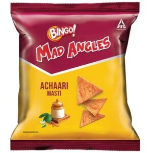 Bingo Mad Angles â€“ Achaari Masti Chips Pe 33 g Pouch