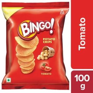 Bingo Potato Chips - Tomato 100 g Pouch