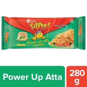 Sunfeast YiPPee! Power Up Atta Noodles, 280 g (Pack of 4)