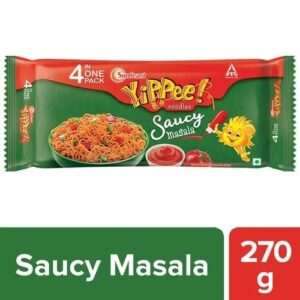 Sunfeast YiPPee! Instant Noodles - Saucy Masala, 270 g
