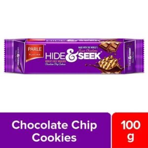 Parle Hide & Seek Chocolate Chip Cookies : 100 gms