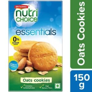Britannia NutriChoice Essentials Oats Cookies 150 g
