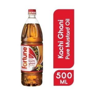 Fortune Premium Kachi Ghani Pure Mustard Oil :500 ML