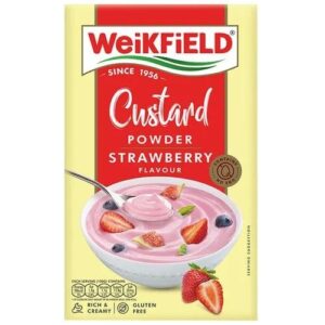 Weikfield Custard Powder - Strawberry, 75 g