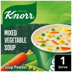 Knorr Instant Mixed Vegetable Cup-A-Soup, 10 g