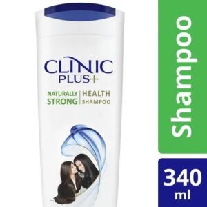 Clinic Plus Naturally Strong Health Shampoo - with Herbal Extracts, 340 ml