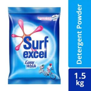 Surf Excel Easy Wash Detergent Powder, 1.5 Kg Pouch