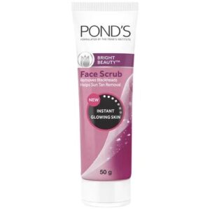 Ponds White Beauty Face Scrub - Sun Dullness Removal, 50 g Tube