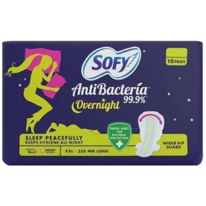 Sofy Anti-Bacteria Overnight Pads - XXL, 20 pcs Pouch